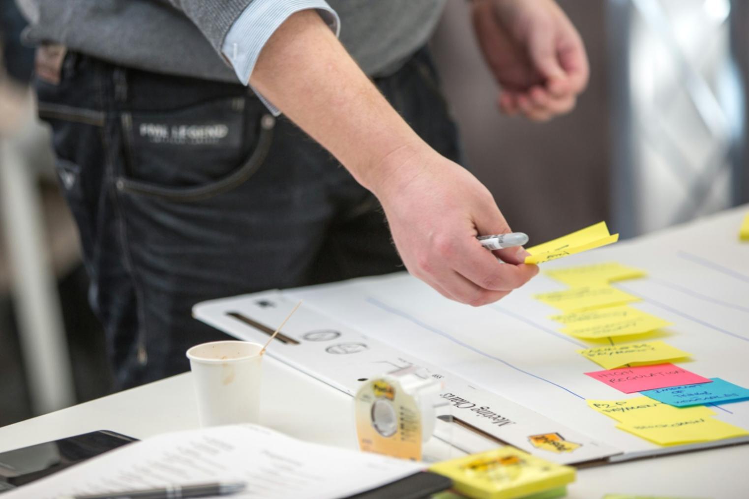 Session de travail sur la planification financière